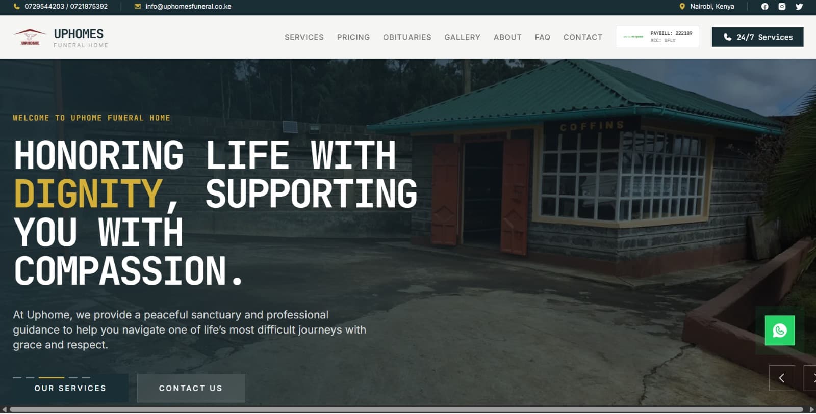 Uphome Funeral Home